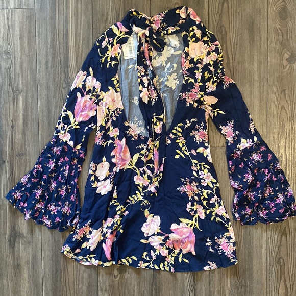 Free people tate tunic dress, size small. - Picture 3 of 3